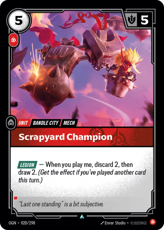 020/298 Scrapyard Champion- Uncommon - Origins