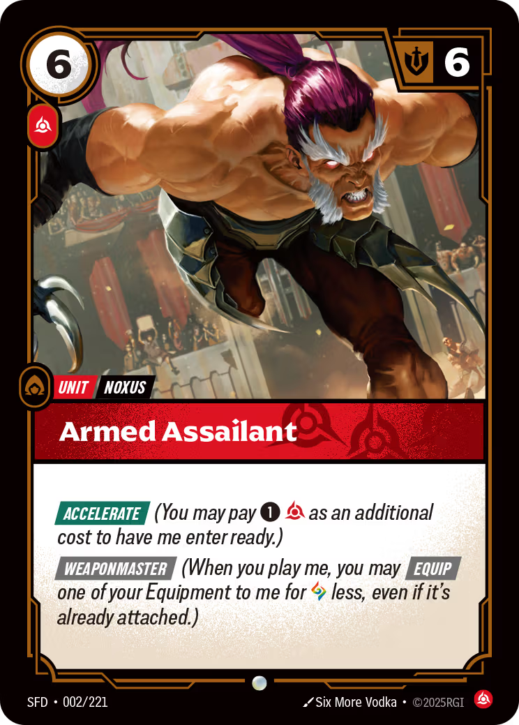 002/221 Armed Assailant - Common - Spiritforged