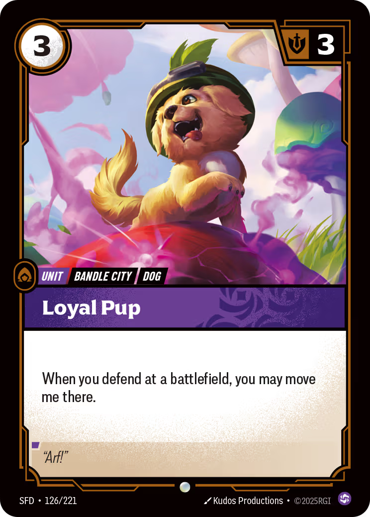 126/221 Loyal Pup - Common - Spiritforged