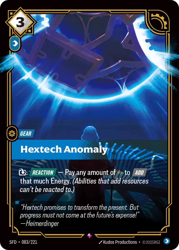 083/221 Hextech Anomaly - Rare - Spiritforged