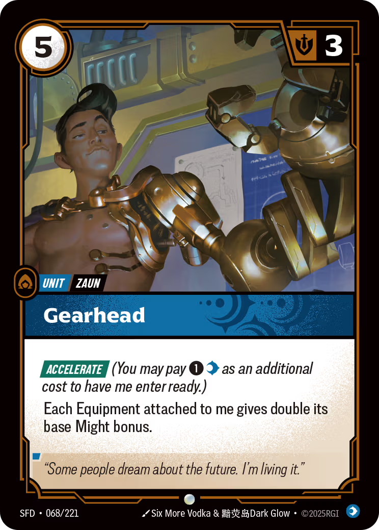 068/221 Gearhead - Common - Spiritforged