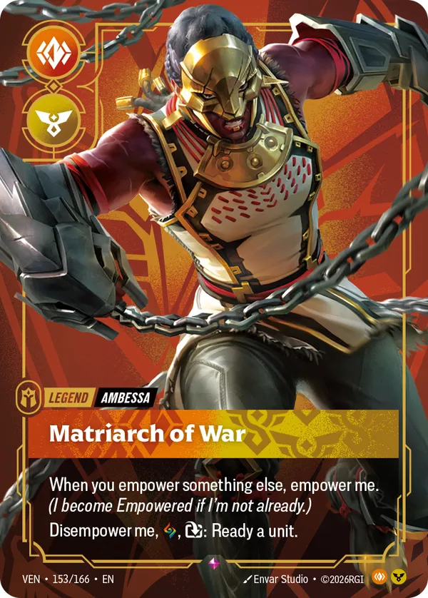 153/166 Ambessa - Matriarch of War - Legend - Vendetta