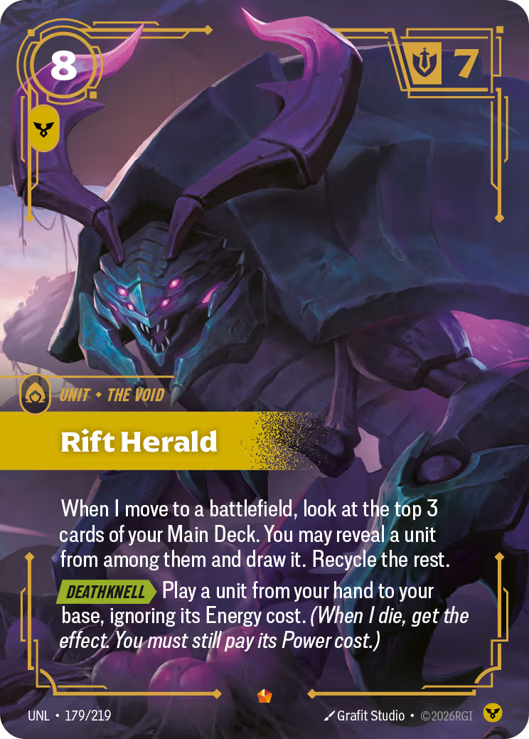 179/219 Rift Herald - Epic - Unleashed