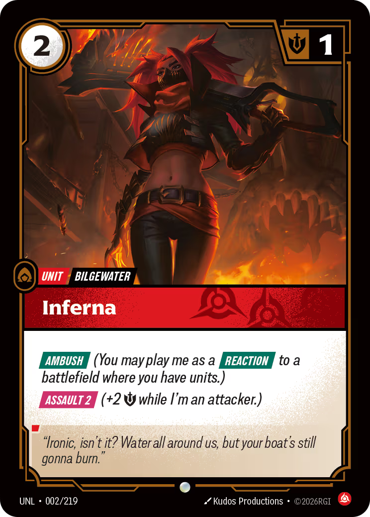 002/219 Inferna - Common - Unleashed