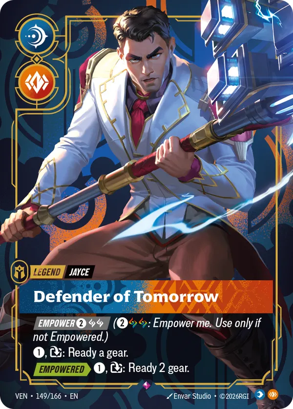 149/166 Jayce - Defender of Tomorrow - Legend - Vendetta