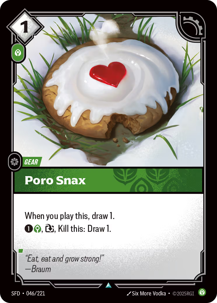 046/221 Poro Snax - Uncommon - Spiritforged