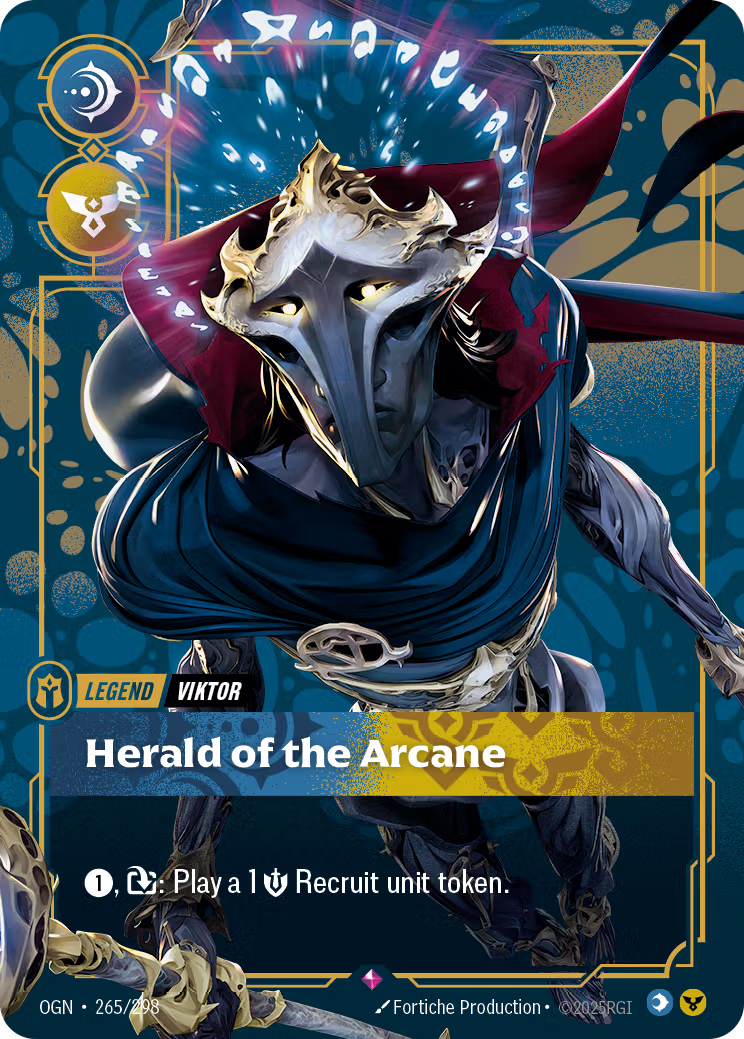 265/298 Viktor - Herald of the Arcane - Legend - Origins