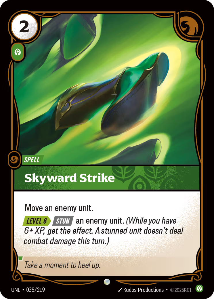 038/219 Skyward Strike - Common - Unleashed