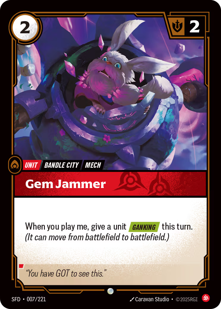 007/221 Gem Jammer - Common - Spiritforged