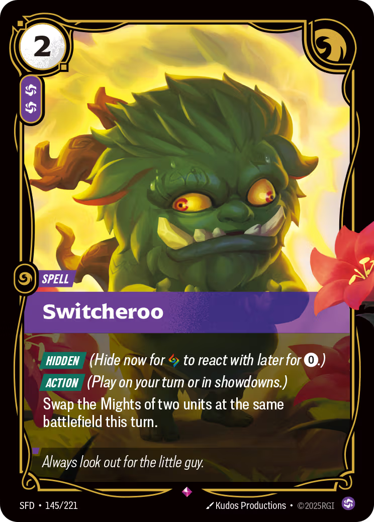 145/221 Switcheroo - Rare - Spiritforged
