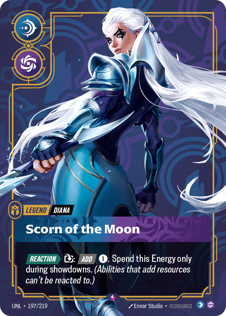 197/219 Diana - Scorn of the Moon - Legend - Unleashed