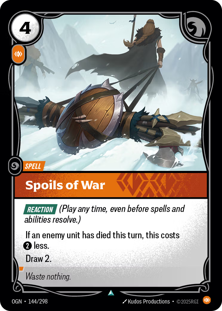 144/298 Spoils of War - Uncommon - Origins