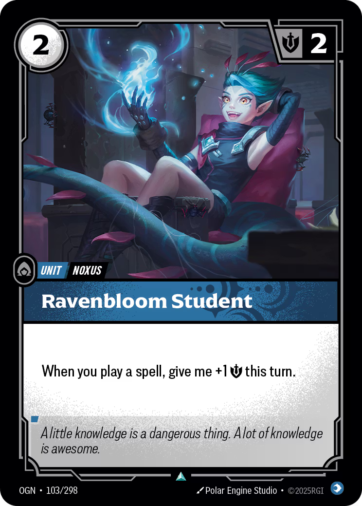 103/298 Ravenbloom Student - Uncommon - Origins