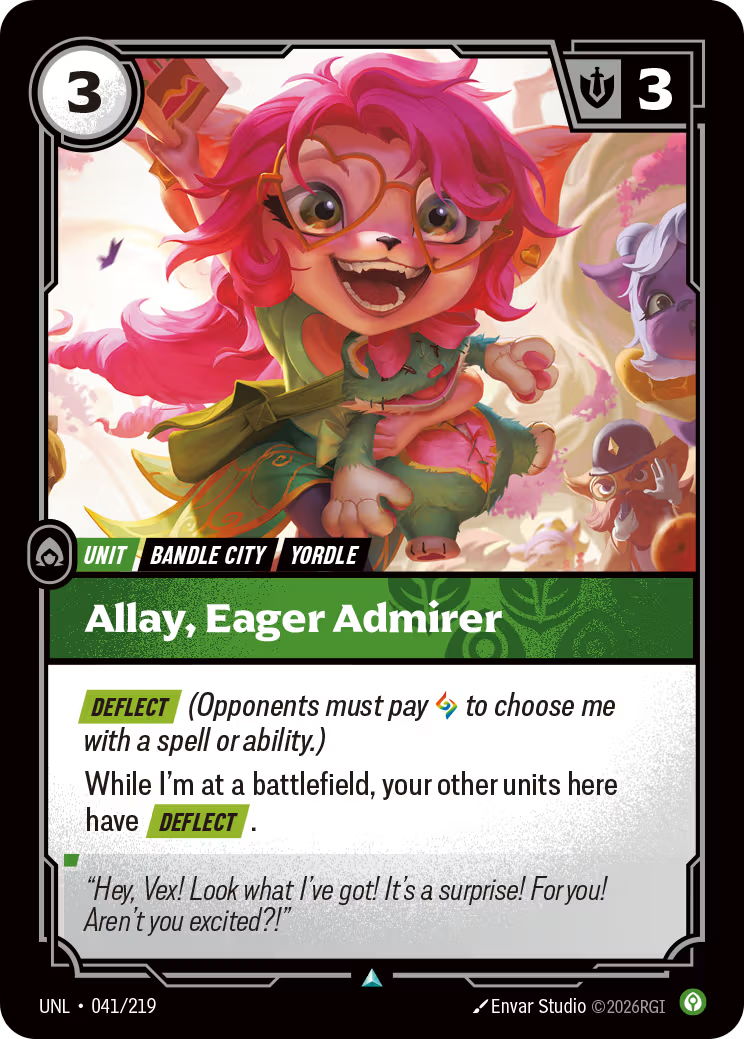 041/219 Allay, Eager Admirer - Uncommon - Unleashed