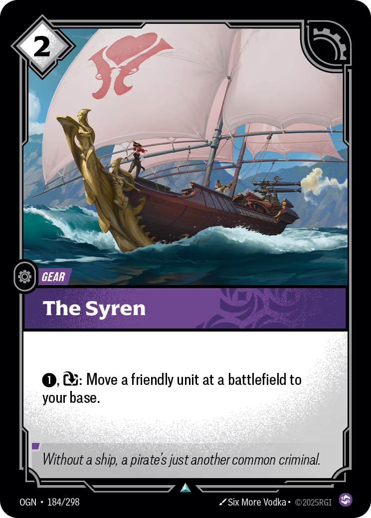 184/298 The Syren - Uncommon - Origins