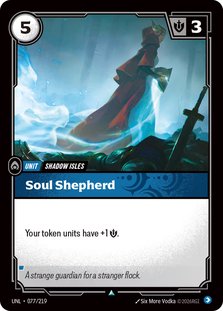 077/219 Soul Shepherd - Uncommon - Unleashed