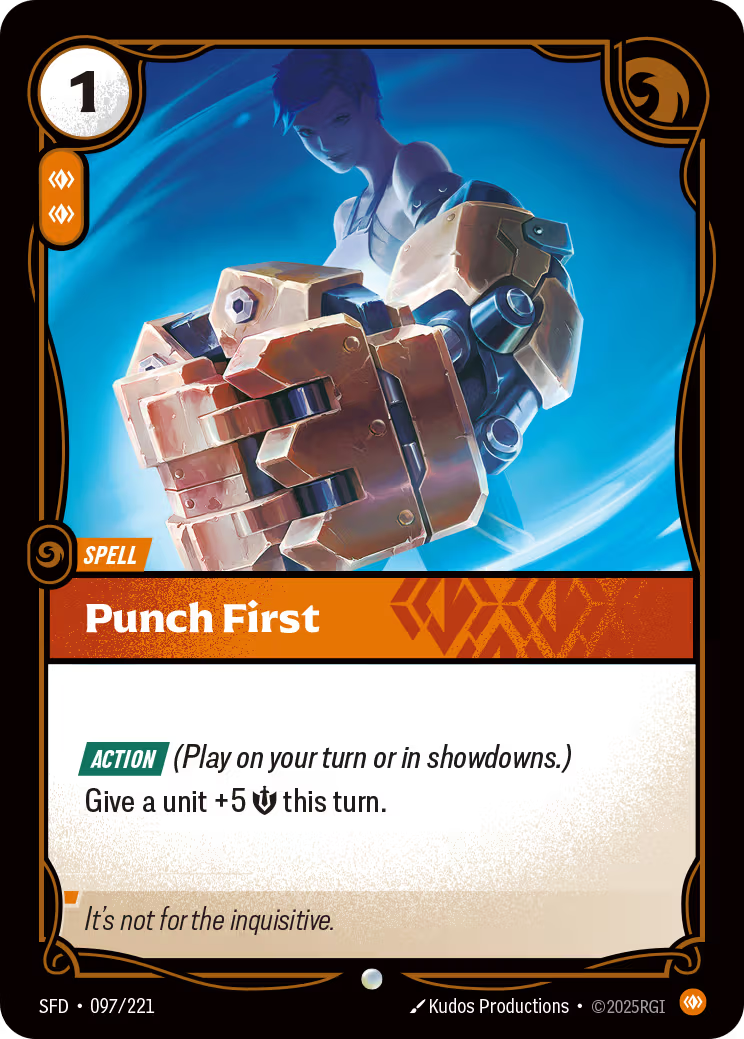 097/221 Punch First - Common - Spiritforged