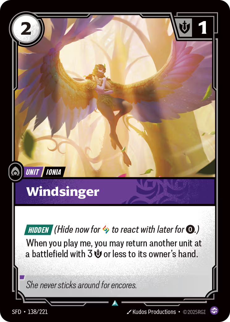 138/221 Windsinger - Uncommon - Spiritforged