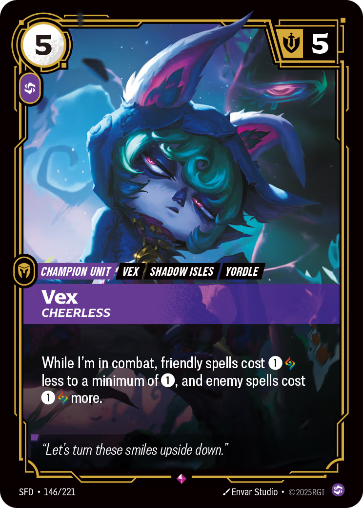 146/221 Vex, Cheerless - Rare - Spiritforged