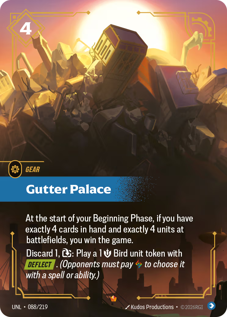 088/219 Gutter Palace - Epic - Unleashed
