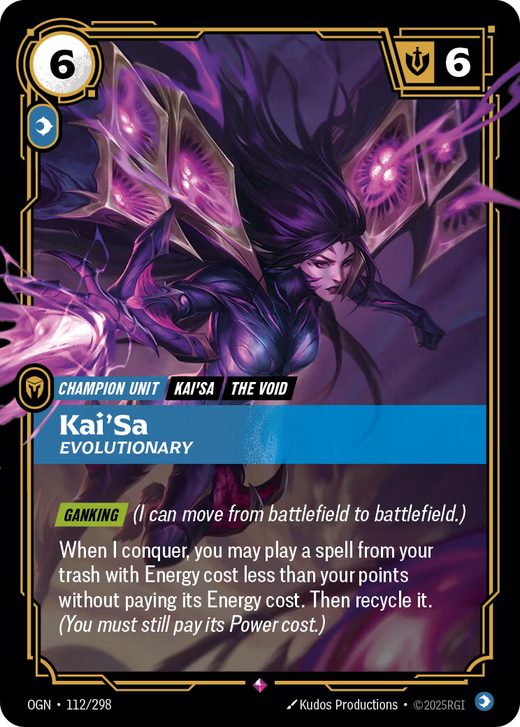 112/298 Kai'Sa, Evolutionary - Rare - Origins