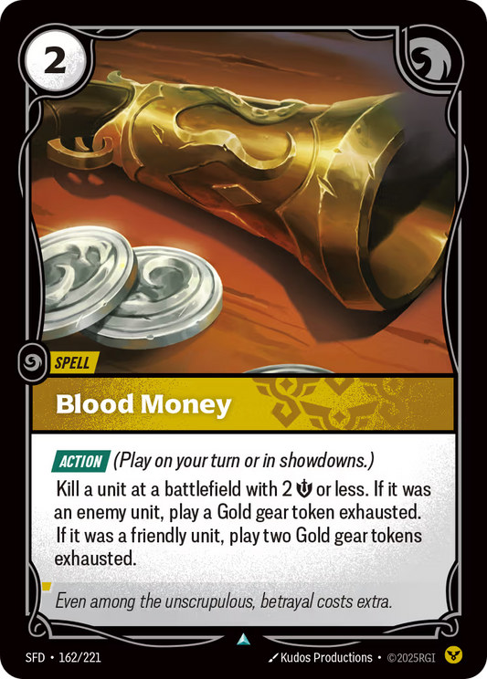 162/221 Blood Money - Uncommon - Spiritforged
