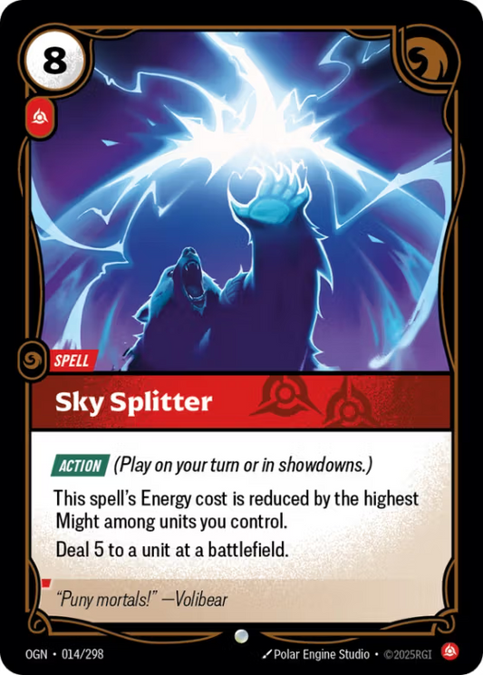 014/298 Sky Splitter - Common - Origins