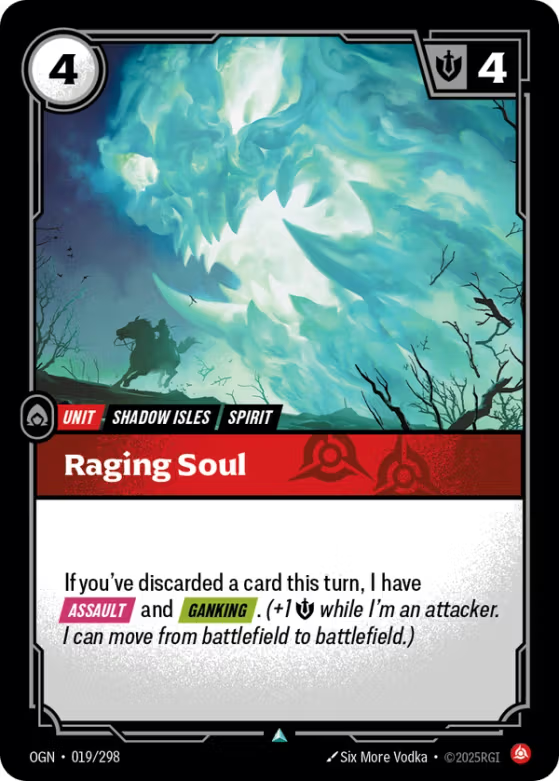 019/298 Raging Soul - Uncommon - Origins