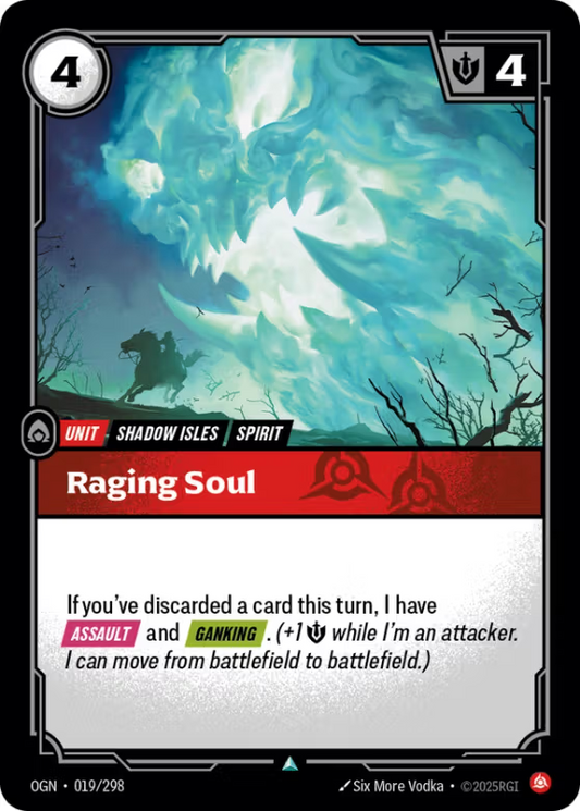 019/298 Raging Soul - Uncommon - Origins