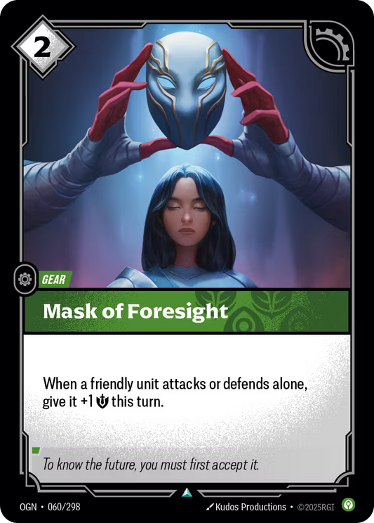 060/298 Mask of Foresight - Uncommon - Origins