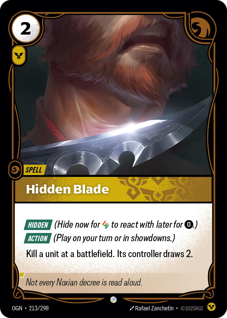 213/298 Hidden Blade - Common - Origins