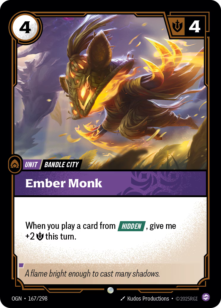 167/298 Ember Monk - Common - Origins