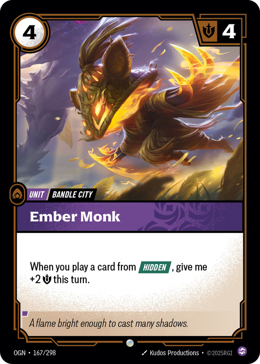 167/298 Ember Monk - Common - Origins