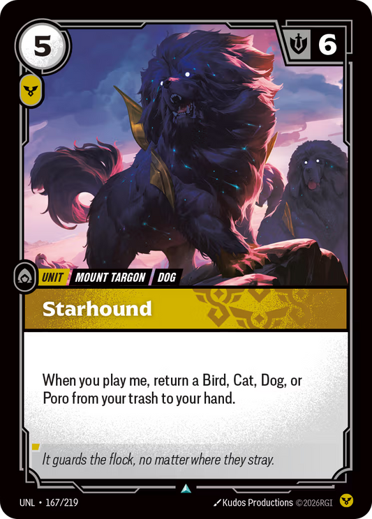 167/219 Starhound - Uncommon - Unleashed