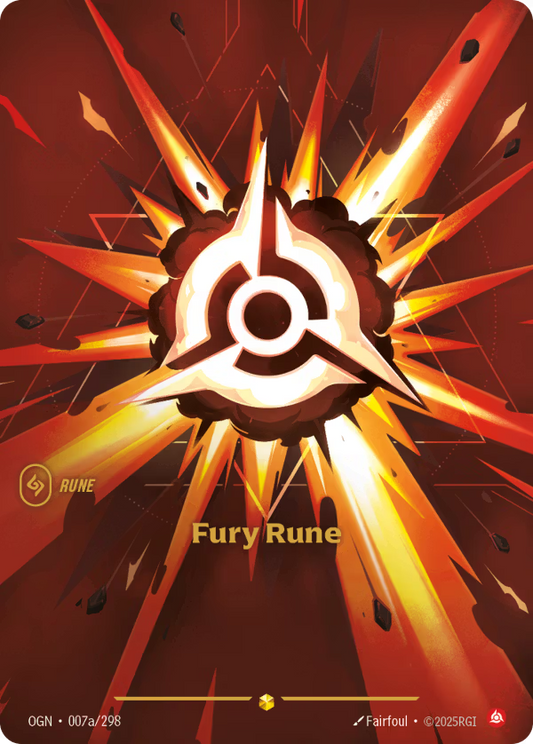 007a/298 Fury Rune - Showcase - Origins