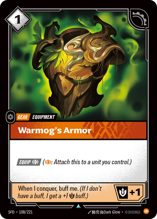 108/221 Warmog's Armor - Uncommon - Spiritforged