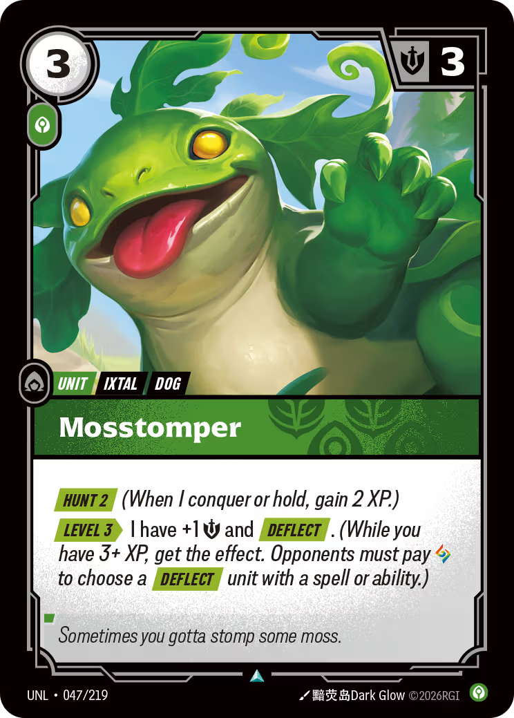 047/219 Mosstomper - Uncommon - Unleashed