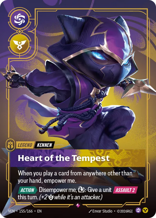 155/166 Kennen - Heart of the Tempest - Legend - Vendetta