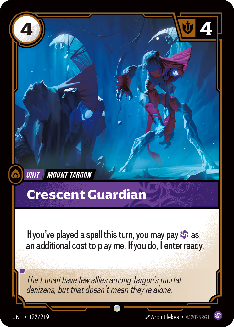 122/219 Crescent Guardian - Common - Unleashed