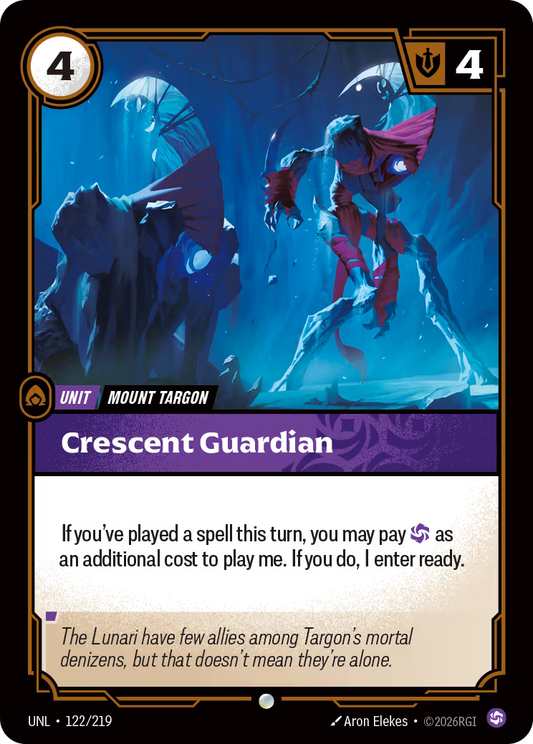 122/219 Crescent Guardian - Common - Unleashed