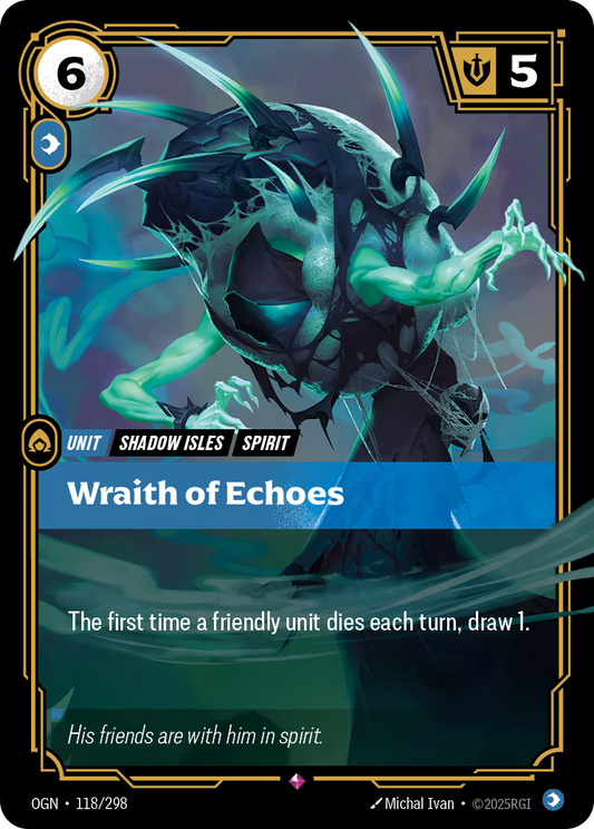 118/298 Wraith of Echoes - Rare - Origins