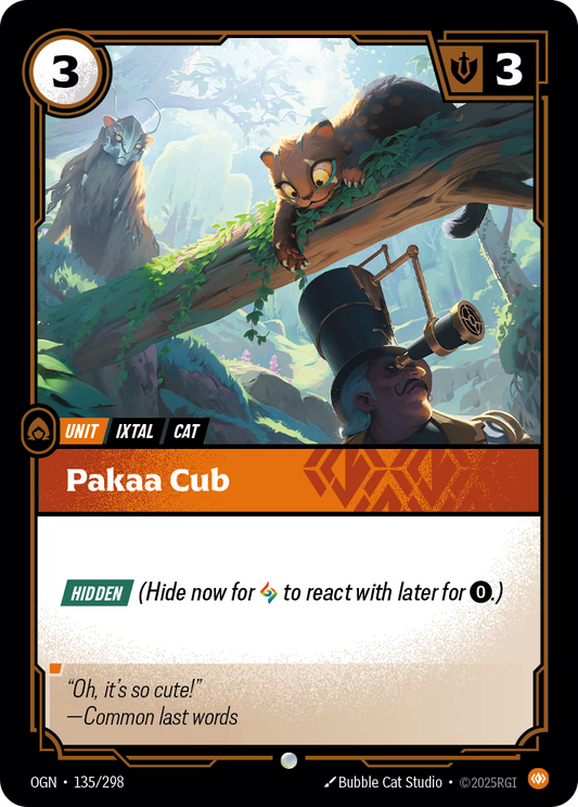 135/298 Pakaa Cub - Common - Origins