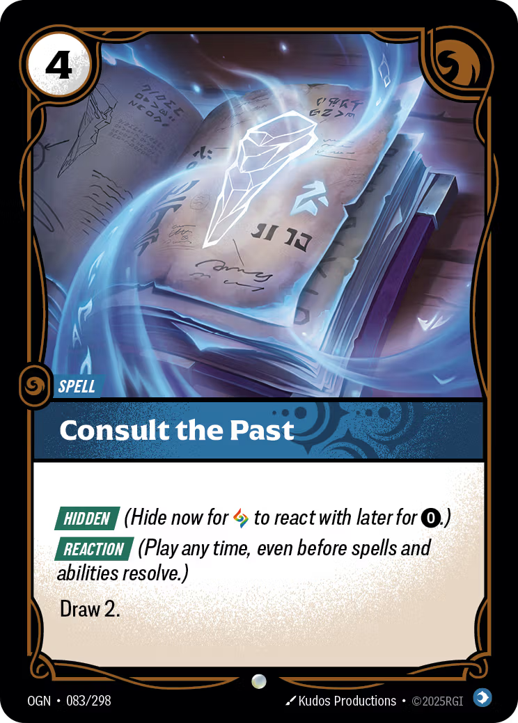 083/298 Consult the Past - Common - Origins