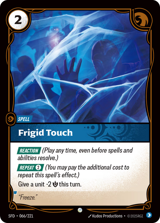 066/221 Frigid Touch - Common - Spiritforged