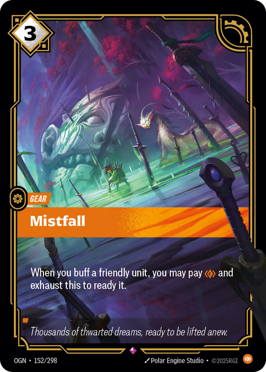 152/298 Mistfall - Rare - Origins