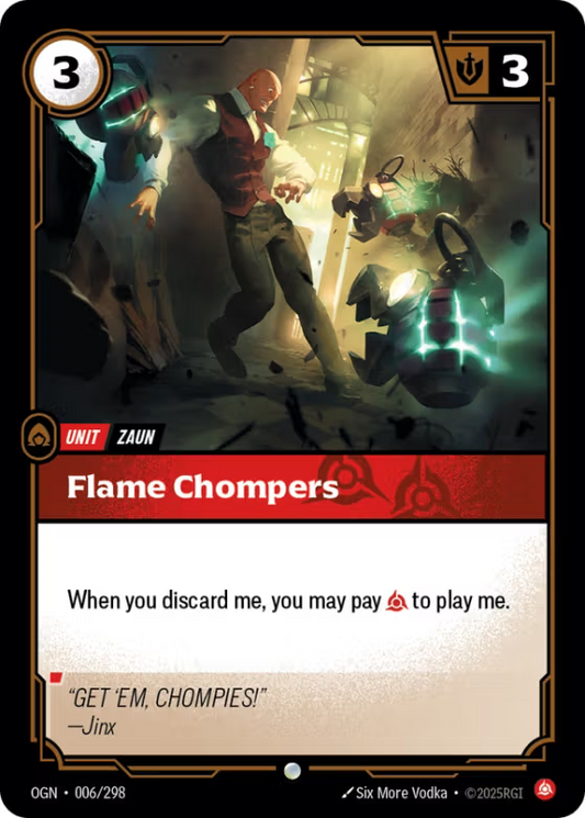 006/298 Flame Chompers - Common - Origins