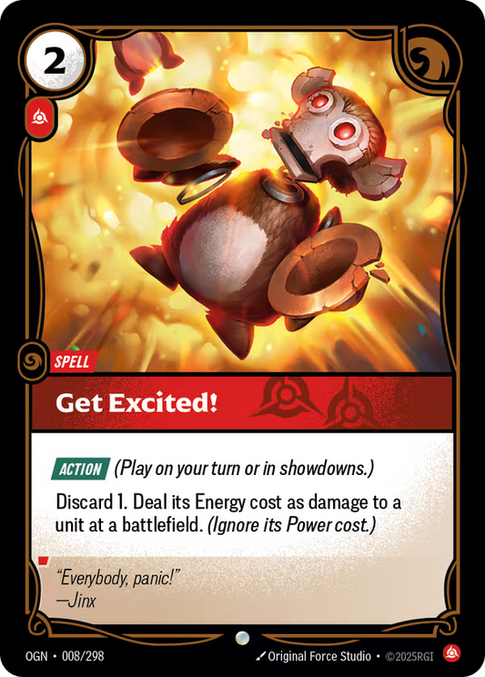 008/298 Get Excited! - Common - Origins