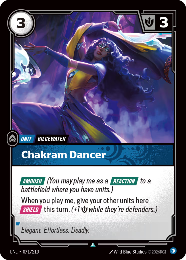 071/219 Chakram Dancer - Uncommon - Unleashed