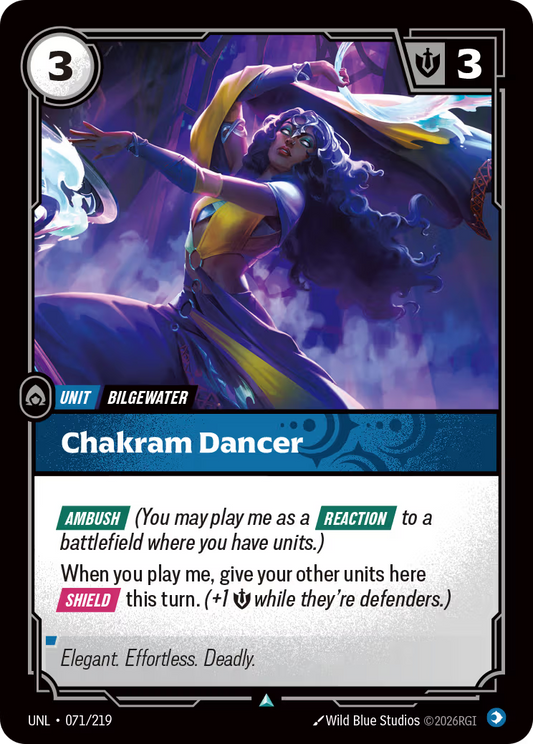 071/219 Chakram Dancer - Uncommon - Unleashed