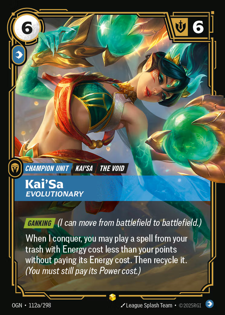 112a/298 Kai'Sa, Evolutionary - Showcase - Origins